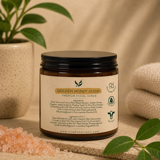 Golden Honey Glow Premium Facial Scrub