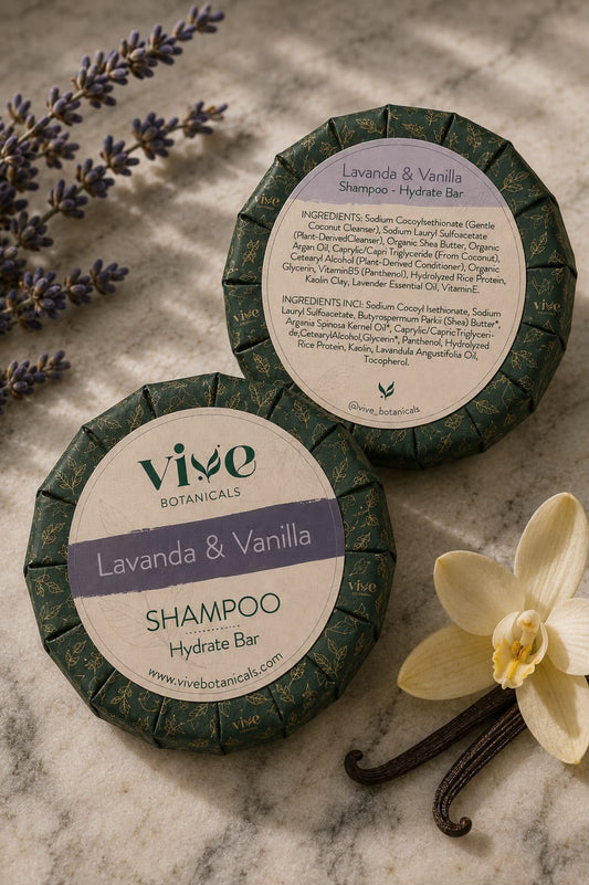 Lavanda & Vanilla Hydrate Solid Shampoo