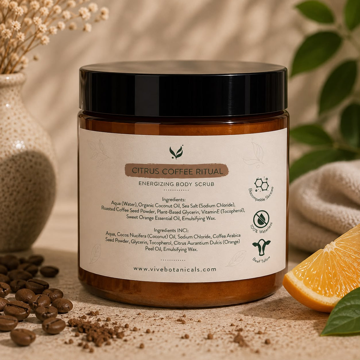 Citrus Coffee Ritual Energizing Body Scrub