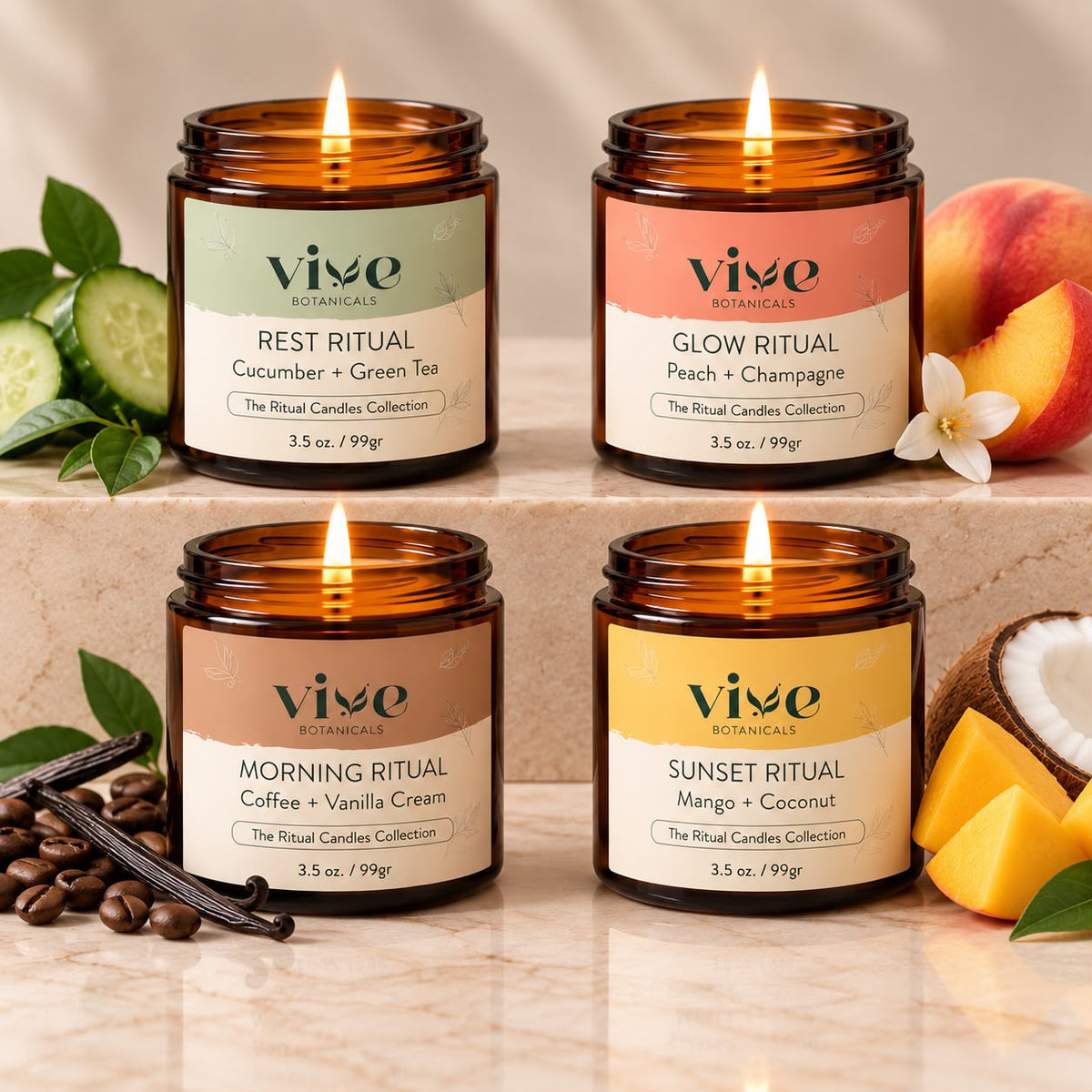 Ritual Candle Gift Set (4 x 3.5 oz)