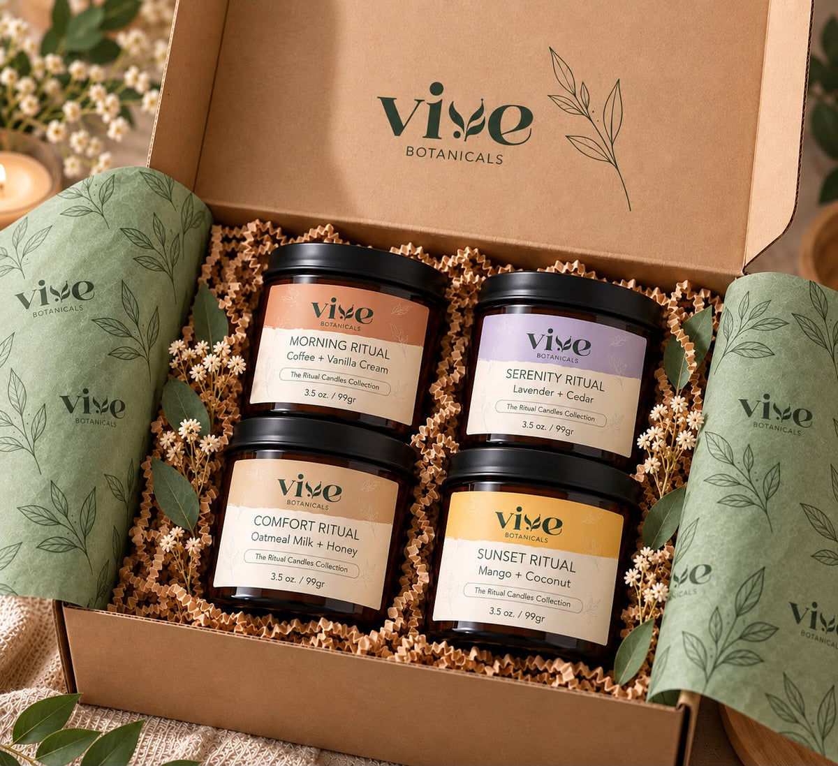 Ritual Candle Gift Set (4 x 3.5 oz)